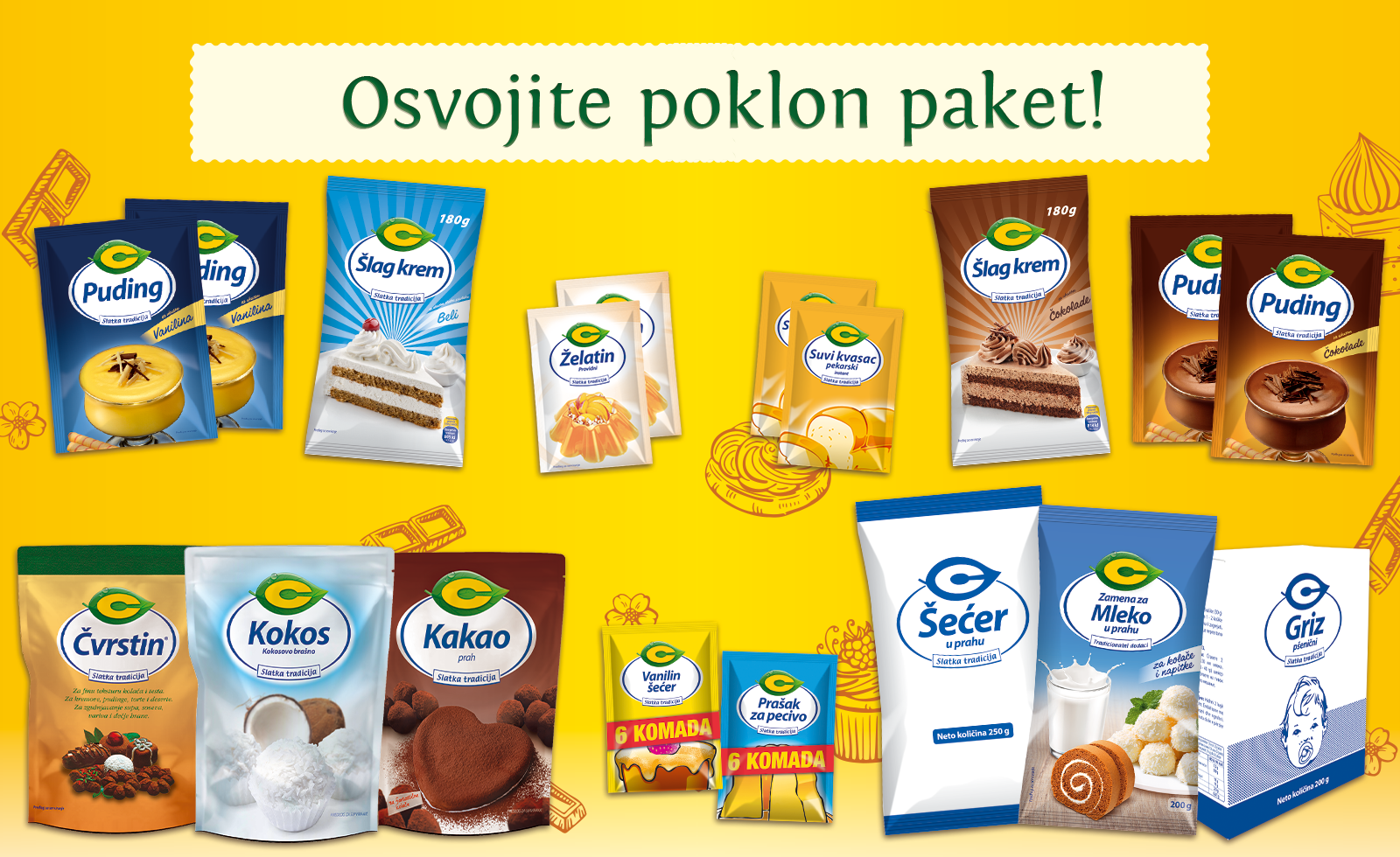 Poklon paket C Slatka tradicija